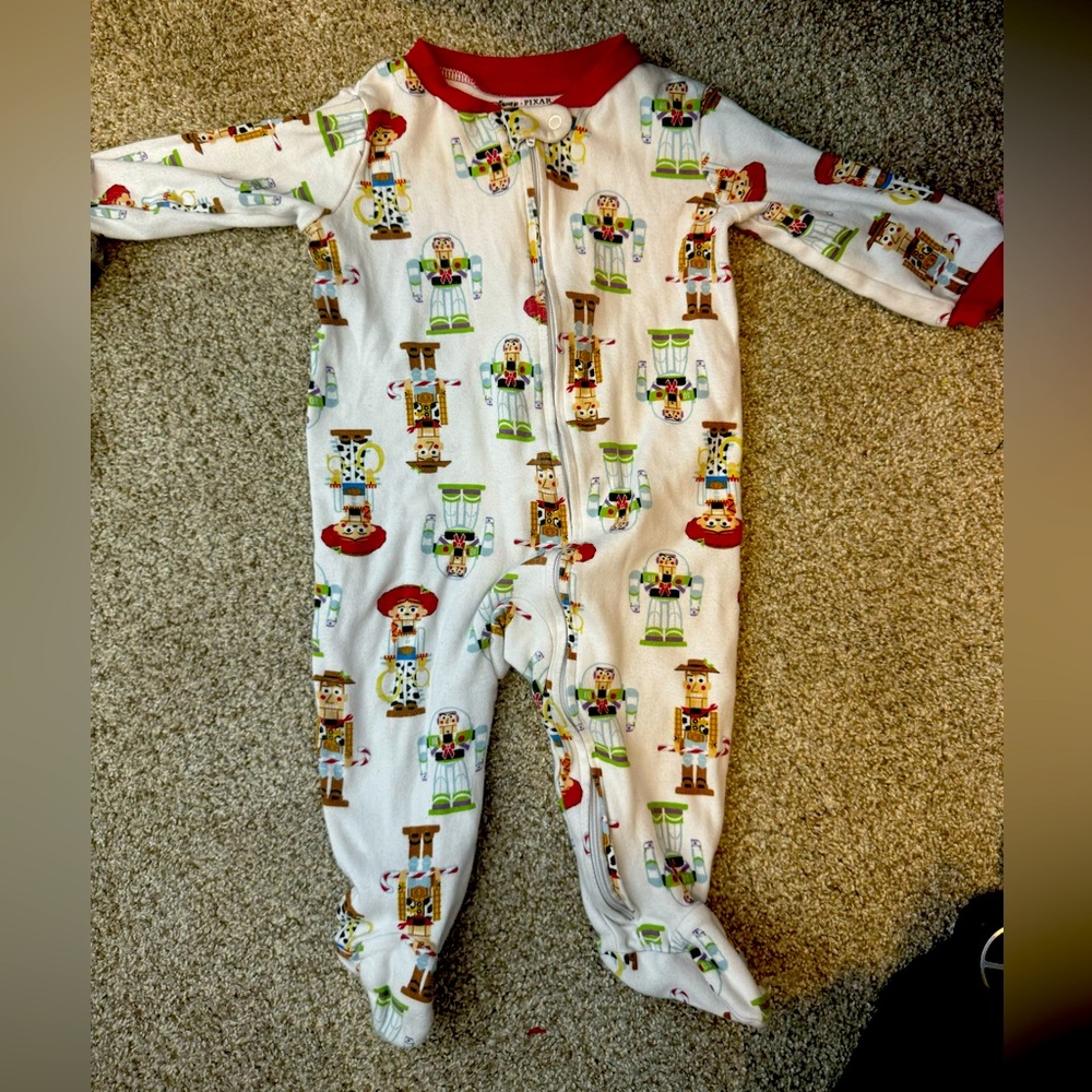 Disney Toy Story One piece footed body suit